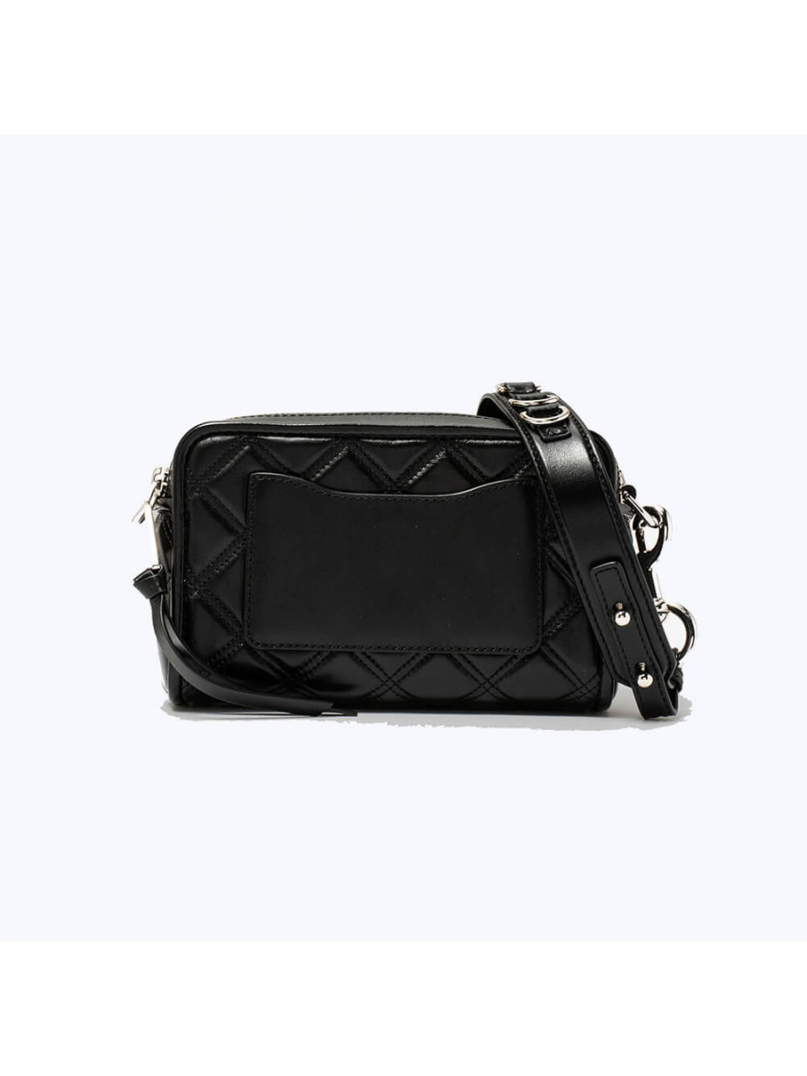 СУМКА MARC JACOBS THE QUILTED SOFTSHOT 21 BLACK