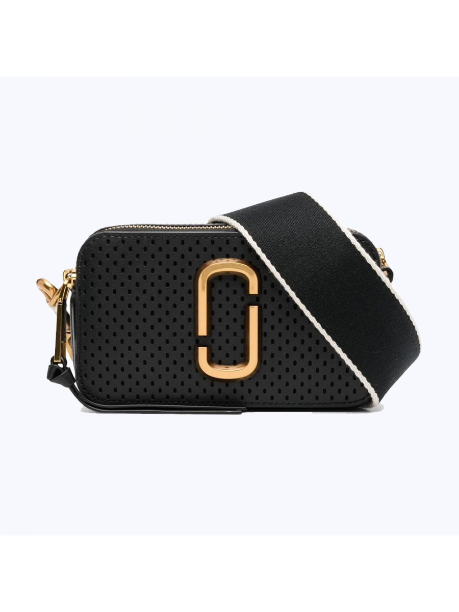 СУМКА MARC JACOBS THE PERFORATED SNAPSHOT BLACK Marc Jacobs