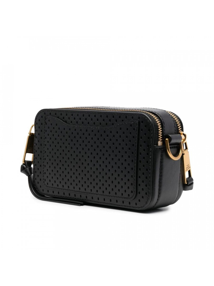 СУМКА MARC JACOBS THE PERFORATED SNAPSHOT BLACK