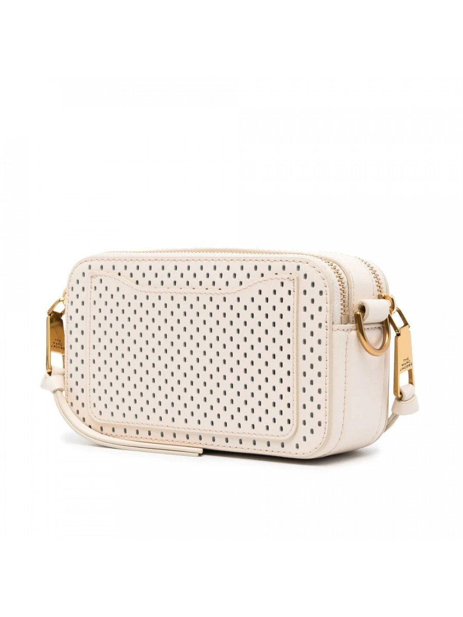 СУМКА MARC JACOBS THE PERFORATED SNAPSHOT TAPIOCA