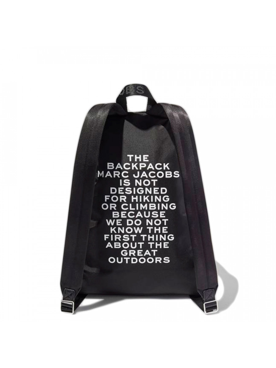 РЮКЗАК MARC JACOBS THE LARGE PICTOGRAM BACKPACK BLACK