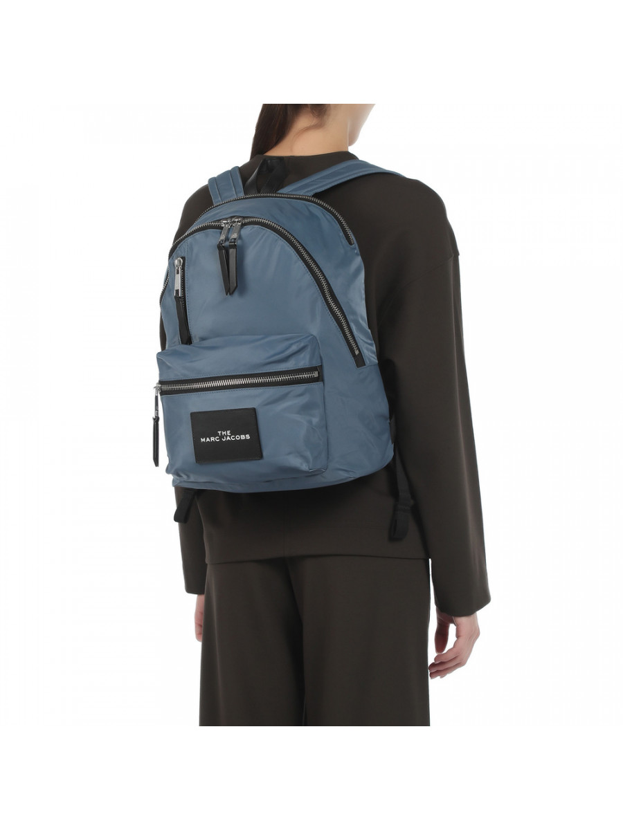 РЮКЗАК MARC JACOBS THE LARGE ZIP BACKPACK BLUE MIRAGE