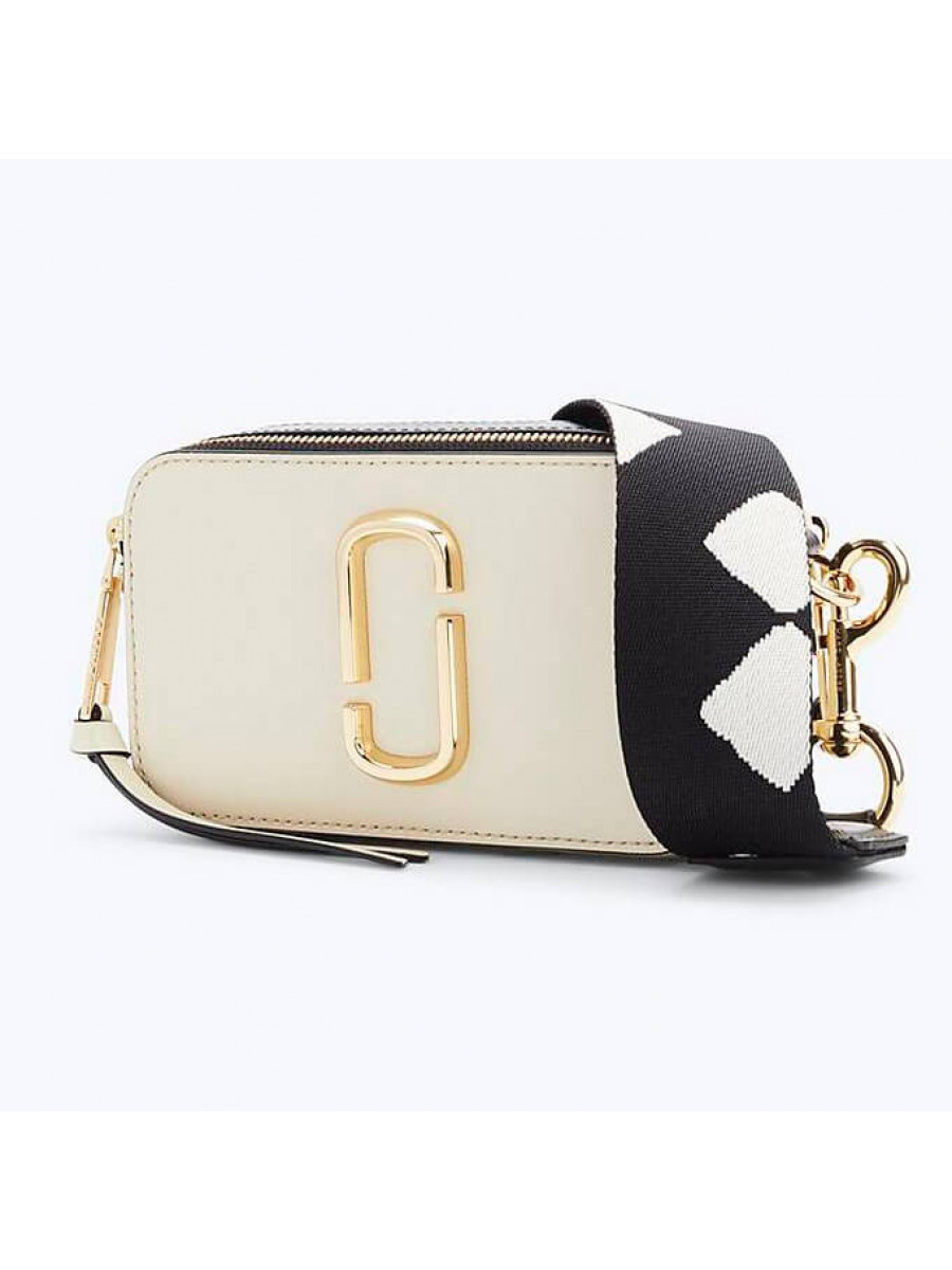 СУМКА MARC JACOBS SNAPSHOT CLOUD WHITE MULTI