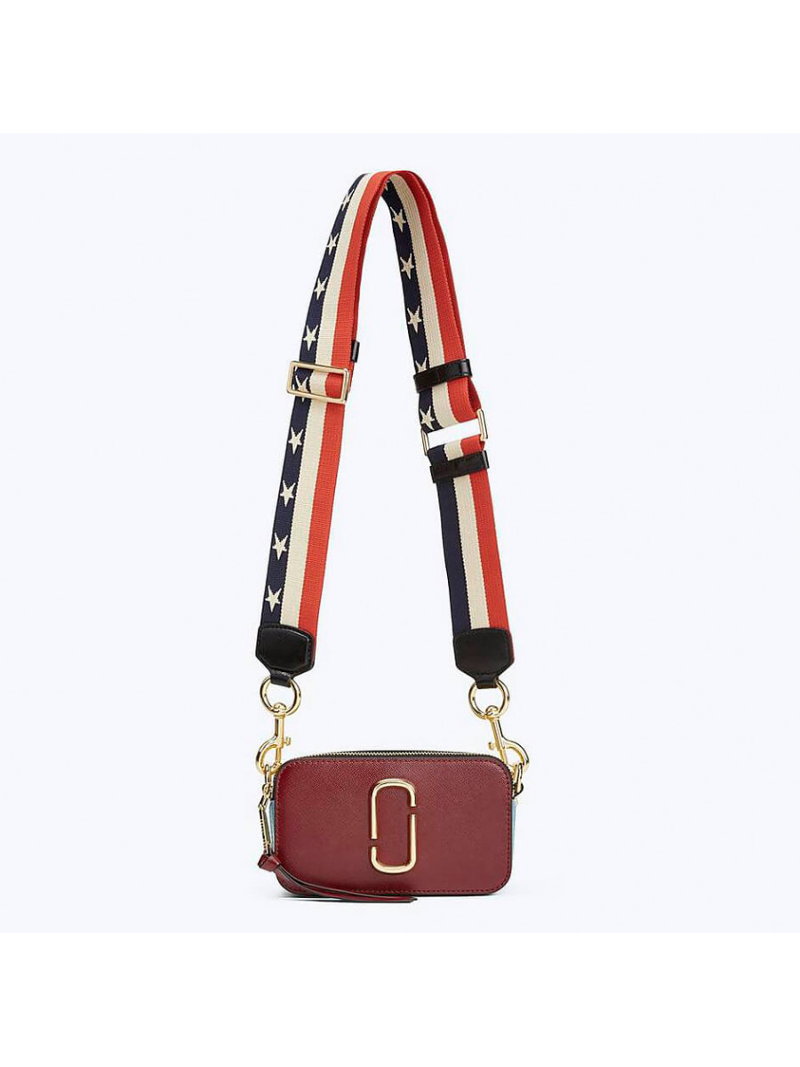 СУМКА MARC JACOBS SNAPSHOT DARK CHERRY MULTI