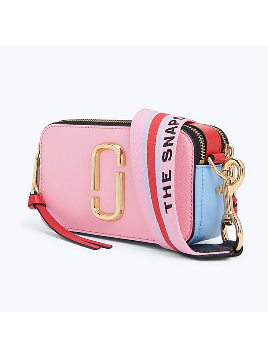 СУМКА MARC JACOBS SNAPSHOT PINK MULTI