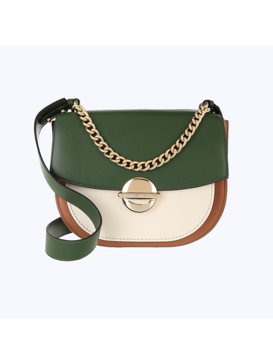 СУМКА MARC JACOBS THE TUCK LOCK SADDLE DARK GREEN/MULTI Marc Jacobs