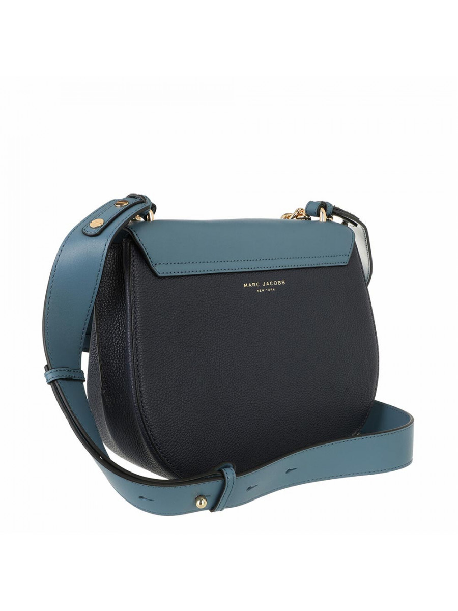 СУМКА MARC JACOBS THE TUCK LOCK SADDLE NEW NAVY/MULTI