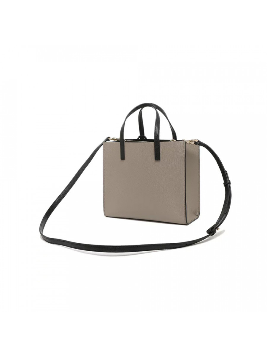 СУМКА MARC JACOBS THE MINI GRIND COLORBLOCK TOTE BAG LOAM SOIL