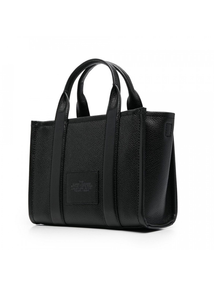 СУМКА MARC JACOBS THE LEATHER SMALL TOTE BAG BLACK