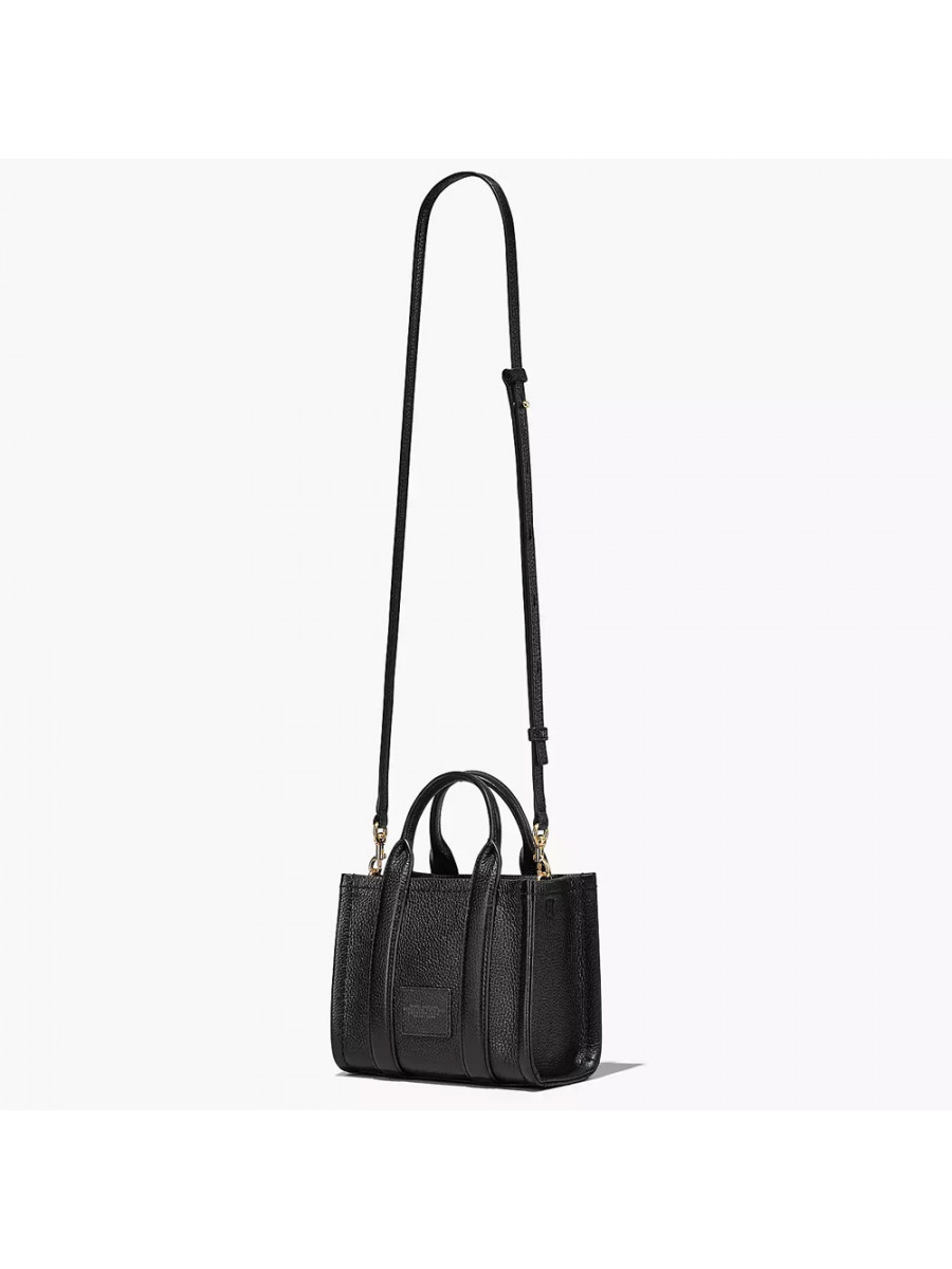 СУМКА MARC JACOBS THE LEATHER MINI TOTE BAG BLACK