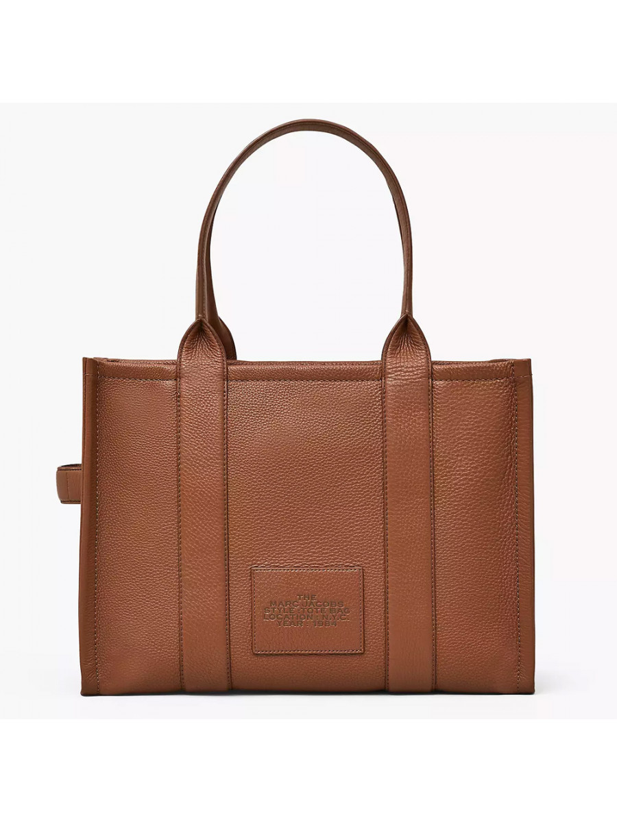 СУМКА MARC JACOBS THE LEATHER LARGE TOTE BAG ARGAN OIL