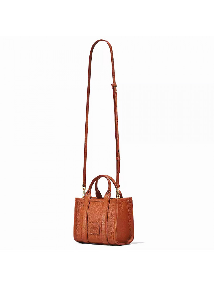 СУМКА MARC JACOBS THE LEATHER MINI TOTE BAG ARGAN OIL