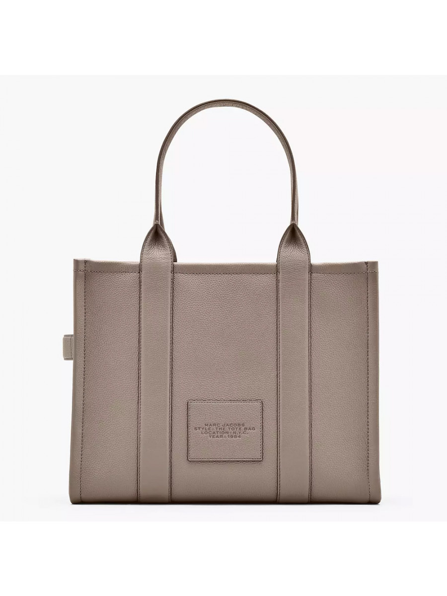 СУМКА MARC JACOBS THE LEATHER LARGE TOTE BAG CEMENT