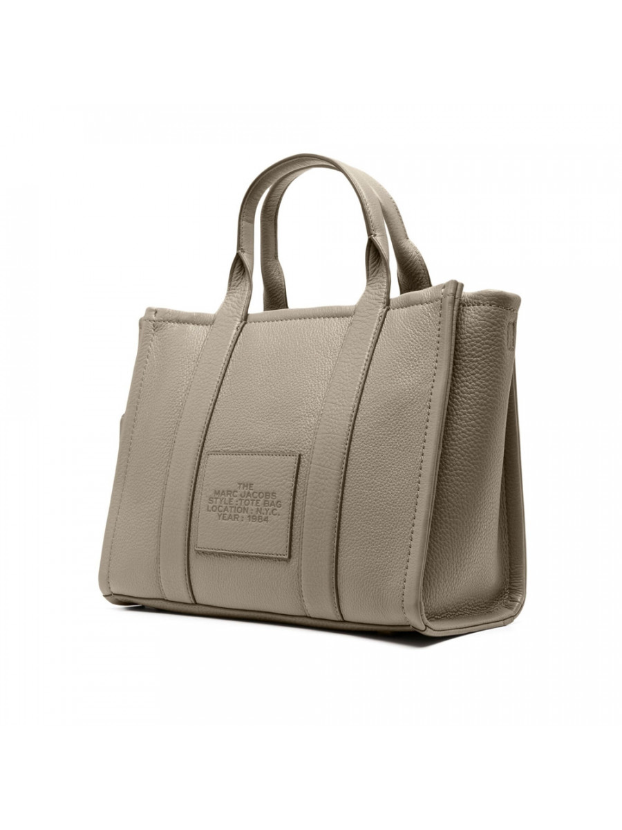 СУМКА MARC JACOBS THE LEATHER MEDIUM TOTE BAG CEMENT